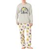 Amazon Essentials Completo Pigiama con Pantaloni e Maglia a Maniche Lunghe in Flanella Uomo, Hogwarts Di Harry Potter - Da Uomo, XS