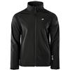 martes METIN, Giacca softshell Giacca funzionale Giacca antipioggia Antivento Traspirante Sport Escursionismo Uomo, Black, XXL