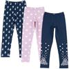 Prénatal Prénatal Bambine e Ragazze 3 Leggings Stile Capri in Cotone Leggero SS26