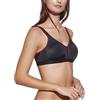 Selene, Reggiseno Donna Sportivo in Microfibra Traspirante, Senza Ferretto, con Coppe Imbottite, Collezione Nina, Colore Nero, Taglia 7B
