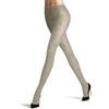 FALKE Family Rib W Ti cotone tinta unita 1 pezzo, Collant Donna, Beige Linen Melange 4541, 48-50