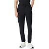 Amazon Basics Pantaloni Sanitari Stile Jogger e Yoga con Fascia in Vita e Coulisse Donna, Nero, M