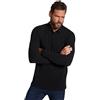 JP 1880 Polo da Uomo, Nero, 7XL