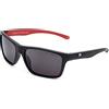 CLANDESTINE - Occhiali da Sole Square 6 Matte Black R N - Lenti in Nylon Nero e Montatura in Acetato - Occhiali da Sole Unisex - Smart Vision Technology - Più Nitidezza e Meno Riflessi