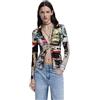Desigual TS_Newspaper_Lacroix, 2000 Black, XL