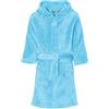 Playshoes Accappatoio in pile per bambini, Vestaglia Unisex - Bambini e ragazzi, blu, 110/116