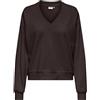 ONLY Onlbella L/S V-Neck Ub Swt, Torta al Cioccolato, L