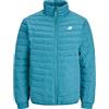 Jack & Jones Men's Jcologan Puffer Collar Quilted Jacket