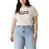 Levi's Perfect Tee Benitoite Cloud Dancer STRI T-Shirt Donna (Pacco da 1)