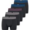 Schiesser Herren 5 Pack Boxershorts Bio Baumwolle Multipack-95/5 Organic Boxer a Pantaloncino, Assortiti 11_183214, 4 Uomo