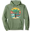 Mademark Tropic Come se Fosse Caldo: Beachy Paradise Sunset Vibes Felpa con Cappuccio, Unisex per Adulti, Verde Salvia, M