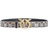 Pinko LOVE BERRY H3 BELT PVC STAMPA LOGO