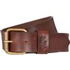 BILLABONG Current Leather Belt Cintura, Marrone, Small-Medium Uomo