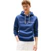 Tommy Hilfiger Uomo Felpa Tommy Logo con Cappuccio, Blu (Aegean Sea Heather), M
