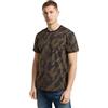 G-STAR Uomo Island Camo T-Shirt, Multicolore (shadow olive island camo D25082-C334-G739), S