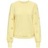 ONLY Onlfemme L/S Ub Swt Noos, Lemon Meringue, S Donna