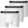 Schiesser 3 Pack Shorts Boxer, Bianco, S (Pacco da 3) Uomo