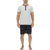 Pierre Cardin Underwear Pca/1/Enc/228 Set di Pigiama, Grigio Chine/Nero, XL Uomo