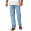 WRANGLER - Jeans Uomo - Vestibilità Regular - Durables | Taglio bootcut, vita bassa, slim su seduta e coscia, iconica cucitura W, stile a cinque tasche