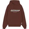 JACK & JONES Jorvesterbro Newton Branding Sweat Hood Felpa con Cappuccio, Brandy Brown/Print:jj, L Uomo