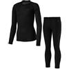 Mc Kinley Yahto III Set di Abbigliamento Termico, Notte Oscura, 176 Unisex-Adulto
