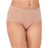 Sloggi 24/7 Cotton Midi C3P, Slip Donna, Marrone (Brush), 52