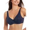 Selene, Reggiseno Donna Fascia Alta Comfort, con Ferretto Senza Imbottitura, in Comodo Tessuto, Collezione Teresa, Colore Nero, Taglia 3C