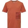 Salewa Eagle Cover Maglietta M S/S Tee, Bombay Brown, XL Uomo