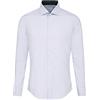 Seidensticker Camicia Business da Uomo - vestibilità Slim - No Stiro - Collo Kent - Manica Lunga - Patch - Righe - 100% Cotone