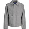 JACK & JONES Jornorrebro Wool Blend Jacket, Marrone Cioccolato, x_s Uomo