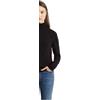 United Colors of Benetton Maglia Ciclista M/L 1002d2348, Maglione Donna, Nero, XL