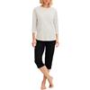 Calida Set Pigiama da Donna Sweet Dreams, con Charm, Color Crema, 44-46