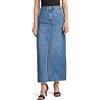 G-STAR Viktoria Long Skirt, Gonna Donna, Blu (Faded Cliffside Blue D24385-d536-g326), 28W