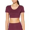 People Tree Crop Top Maglietta da Yoga Donna