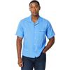 Amazon Essentials Camicia Estiva a Maniche Corte in Misto Lino Uomo