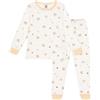 Petit Bateau A0B82 Pigiama A Maniche Lunghe E Maschera Bambina Marshmallow/Multico 3 Anni