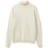 United Colors of Benetton Maglia Ciclista M/L 1002d2348, Maglione Donna, Bianco Panna 000, XS