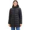 TOM TAILOR Denim Piumino Leggero Con Cappuccio Cappotto trapuntato leggero da donna in denim con cappuccio Donna (Pacco da 1)