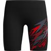 Speedo Medley Logo Jammer da Nuoto per Bambino, Nero, 13-14 Anni