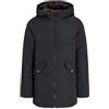 JACK & JONES JACK&JONES JJLOOP JNR - Giacca parka da uomo, colore nero, 152, Nero, 152 cm