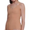 sloggi Zero Feel 2.0 Spaghetti Top, Maglietta Donna, Nostalgic Brown, M