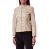 ONLY Bestseller A/S ONLNEWMELISA - Giacca in finta pelle, da donna, CC OTW, in teak, taglia L, Weathered Teak, L