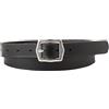 Levi's Cintura in pelle LUX Donna, Nero normale., 75 cm