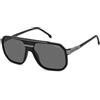 Carrera Carrera 1077/S Occhiali Unisex adulto, Opaco Black Dark Ruthenium, ESTANDAR