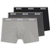 BOSS Boxerbr 3p Power Boxer a Pantaloncino, Open Grey61, XS Uomo
