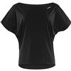 WINSHAPE Maglietta da Donna, Nero, M
