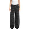 Replay Amelye Jeans, 098 Nero, 23W x 32L Donna