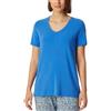 Schiesser Damen Schlafshirt Kurz-Mix + Relax Parte Superiore del Pigiama, Aquarium_182638, 46 Donna
