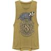 Harry Potter Camicia da Donna con Stemma della casa di Tassorosso, Oro Heather, M