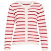 Vila Knit Cardigan Vidalo O-Neck L/S Cardigan Maglia Noos, White Alyssum, XXL da Donna, Bianco (White Alyssum), XXL
